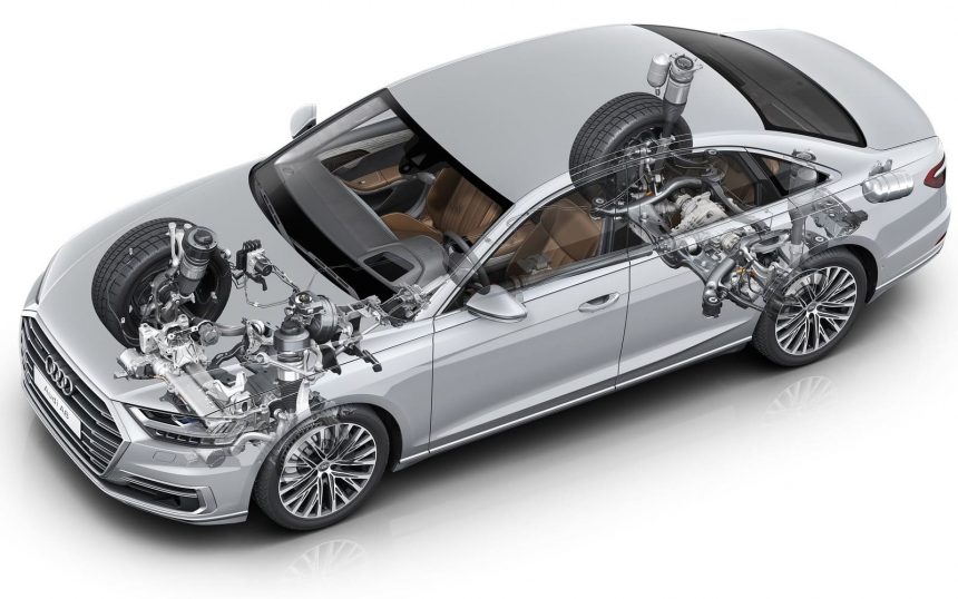 Audi A8 2020-2021 - обзор новой комплектации, цены, фото и тест-драйв